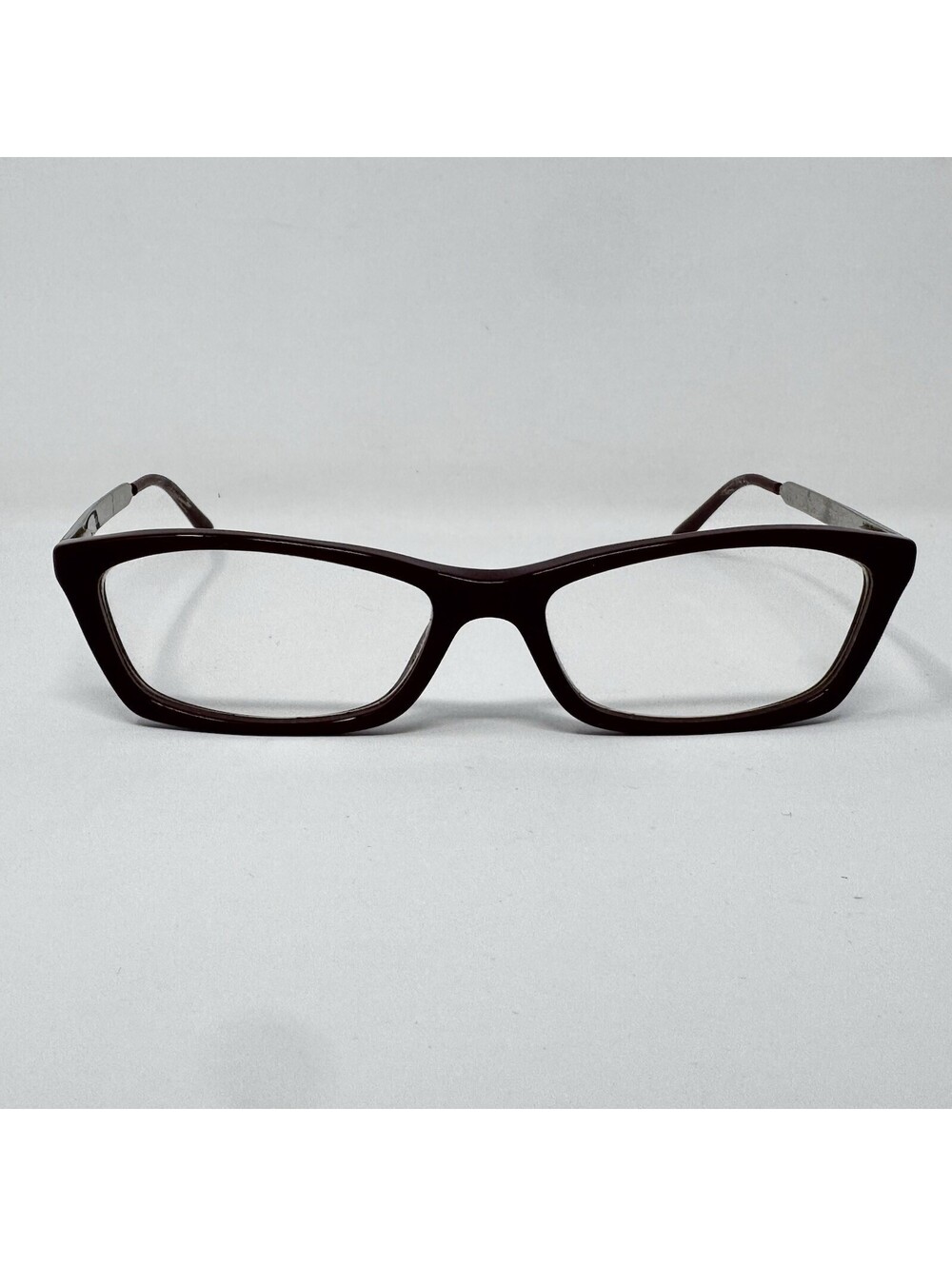 Burberry B2129 3317 Burgundy Eyeglass Frames 51-15-135 Made in Italy
